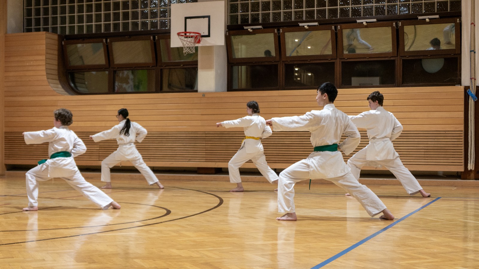 Zenkutsu-dachi Reihe — Fudoshin Karate-Do Wien